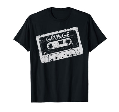 Grunge Cassette Tape Throwback T-Shirt - Casual Everyday Wear Unisex - T-Shirt, Sweatshirt, Hoodie