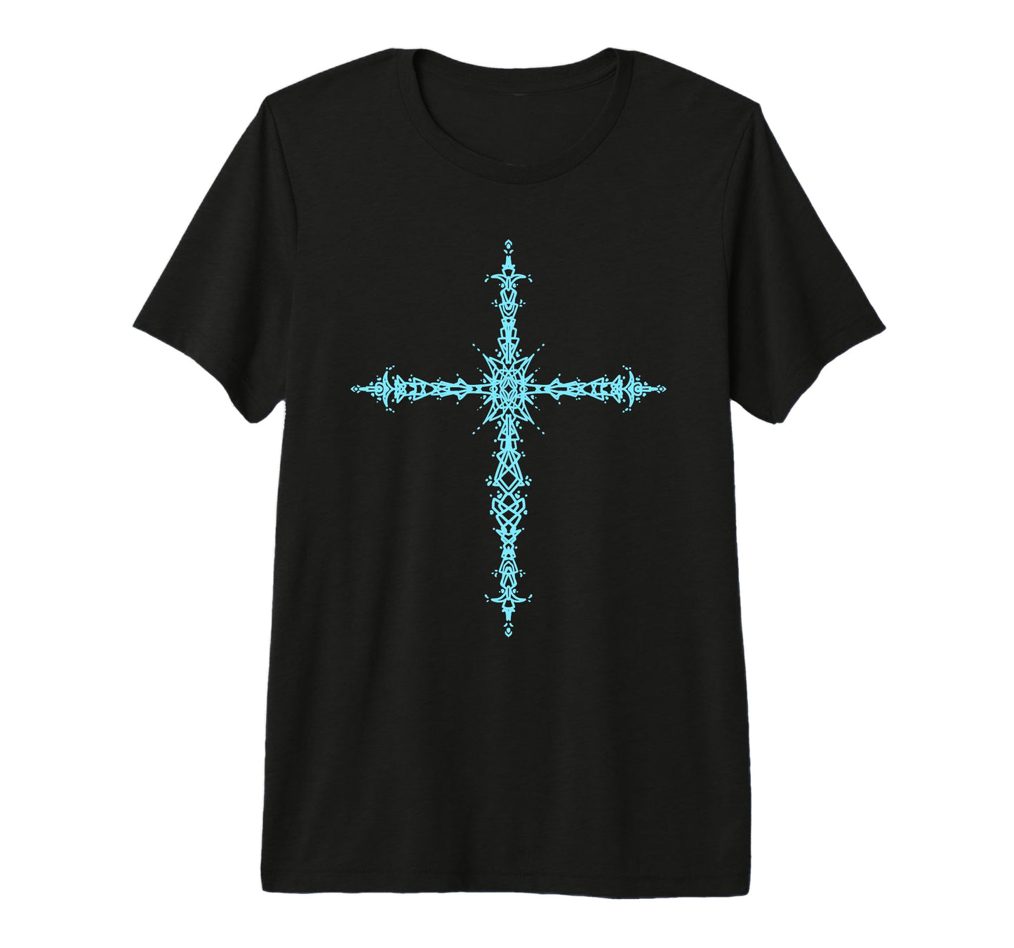 Y2K 90S Goth Cross Emo Grunge Alt Tri T-Shirt - Streetwear Style Men Women - T-Shirt, Sweatshirt, Hoodie