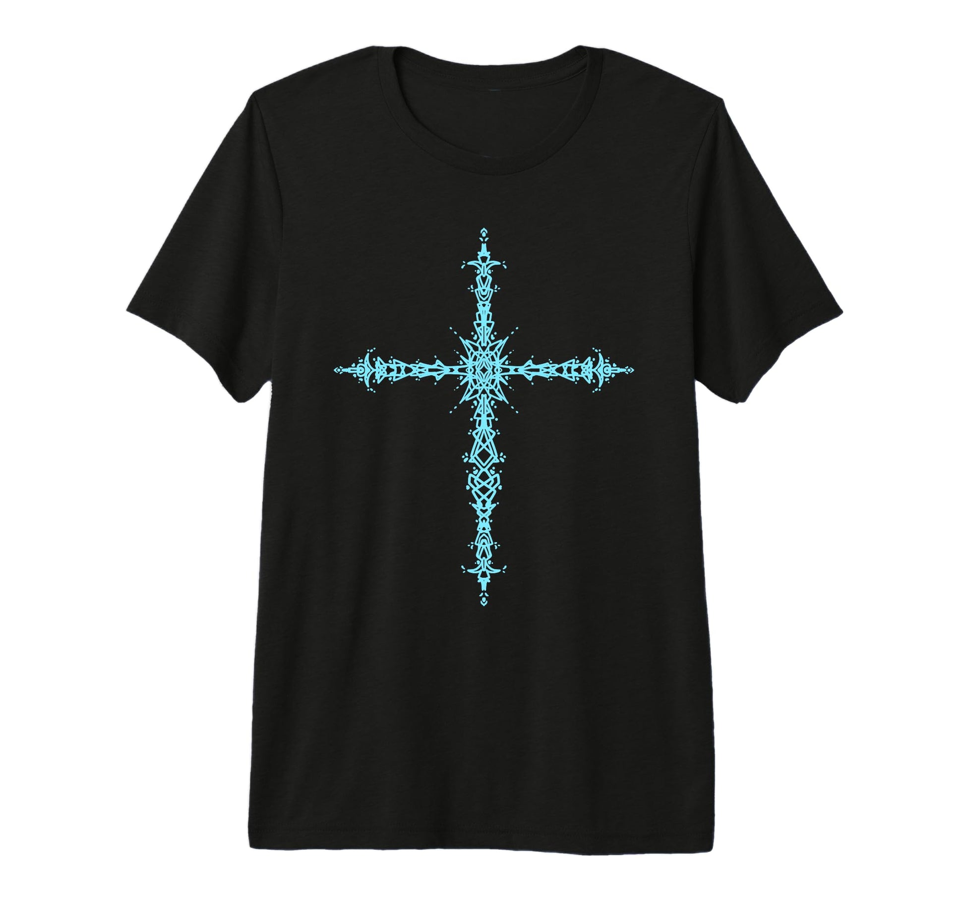 Y2K 90S Goth Cross Emo Grunge Alt Tri T-Shirt - Streetwear Style Men Women - T-Shirt, Sweatshirt, Hoodie