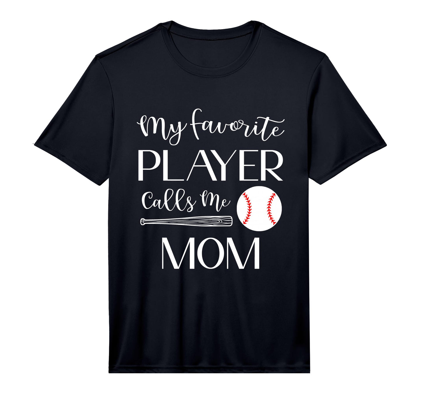 Mens Baseball My Favorite Player T-Shirt - Aesthetic Graphic for Adults - T-Shirt, Sweatshirt, Hoodie