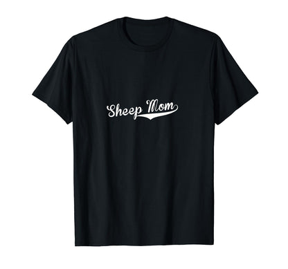 Sheep Mom Baseball Fan T-Shirt - Trendy Graphic Men Women - T-Shirt, Sweatshirt, Hoodie