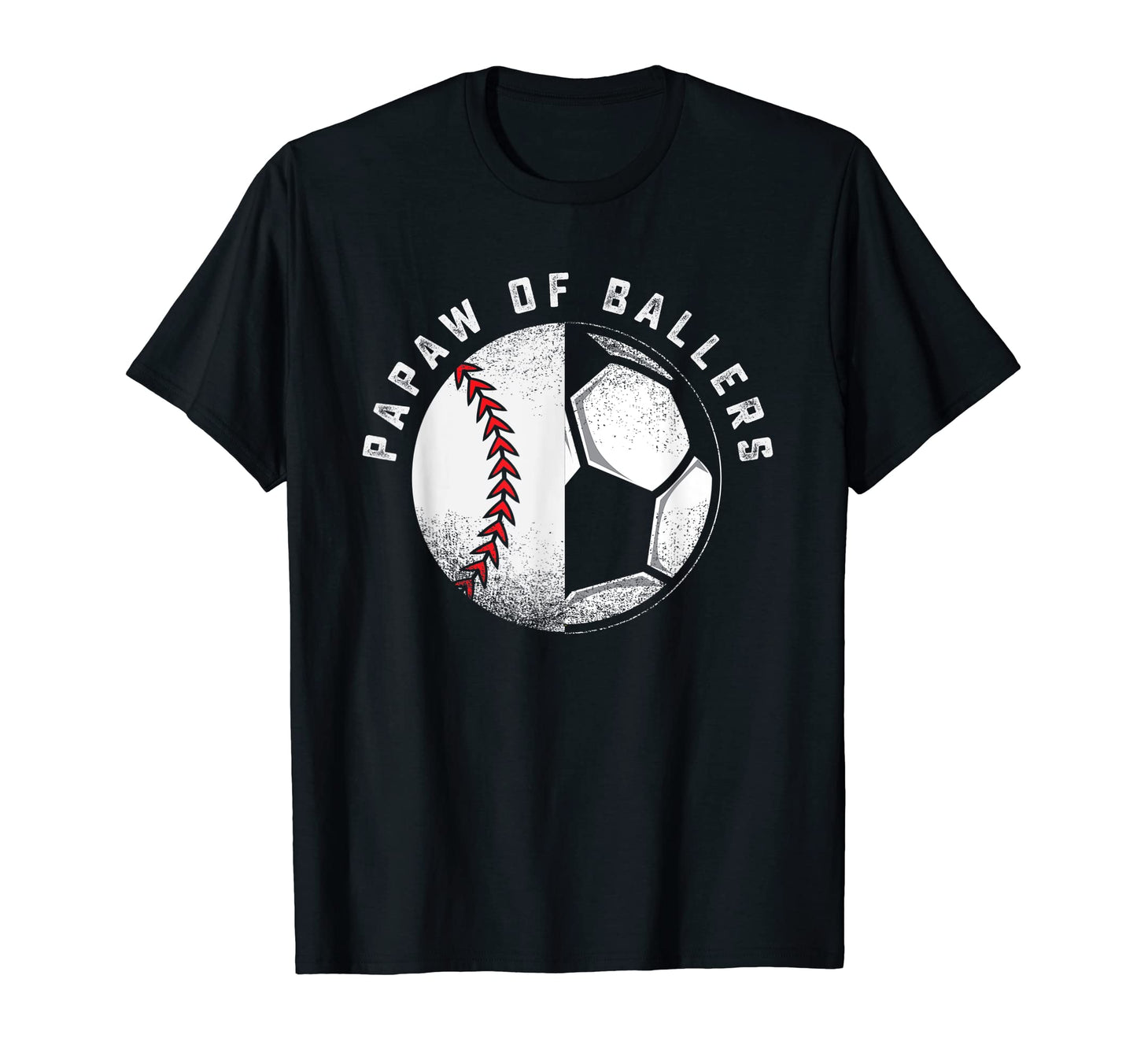 Papaw Soccer Baseball Player Grandson T-Shirt - Unique Graphic Men Women - T-Shirt, Sweatshirt, Hoodie