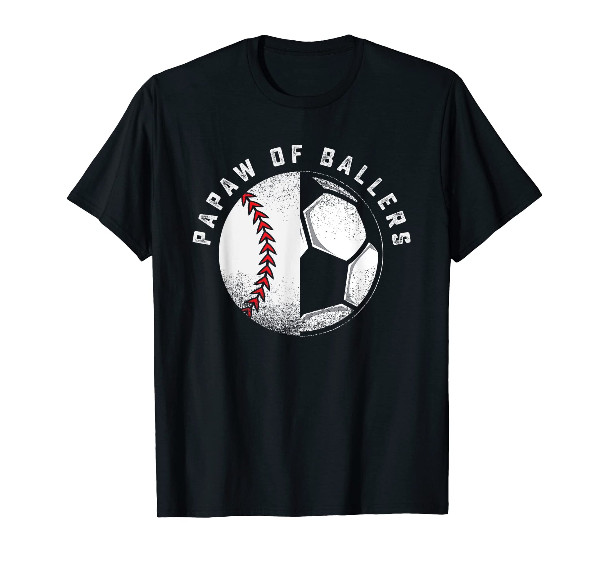 Papaw Soccer Baseball Player Grandson T-Shirt - Unique Graphic Men Women - T-Shirt, Sweatshirt, Hoodie