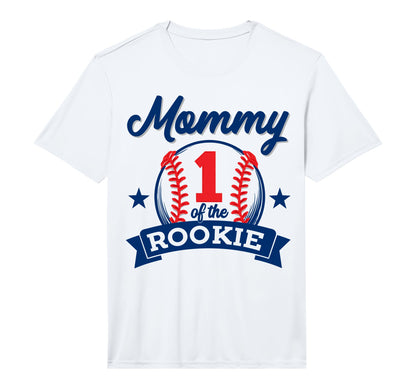 Mens Mommy Rookie 1St Birthday T-Shirt - Trendy Graphic for Adults - T-Shirt, Sweatshirt, Hoodie