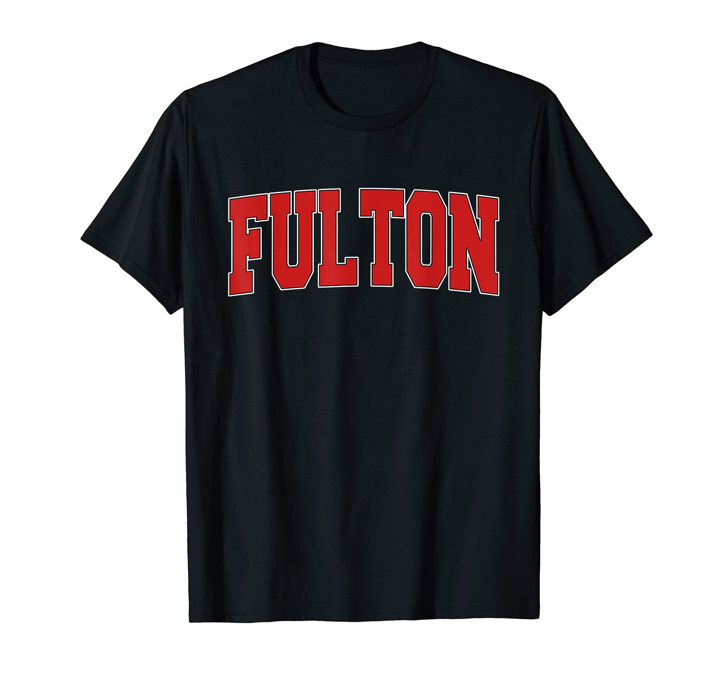 Fulton Il Illinois Varsity Usa T-Shirt - Fun Novelty Design Men Women - T-Shirt, Sweatshirt, Hoodie