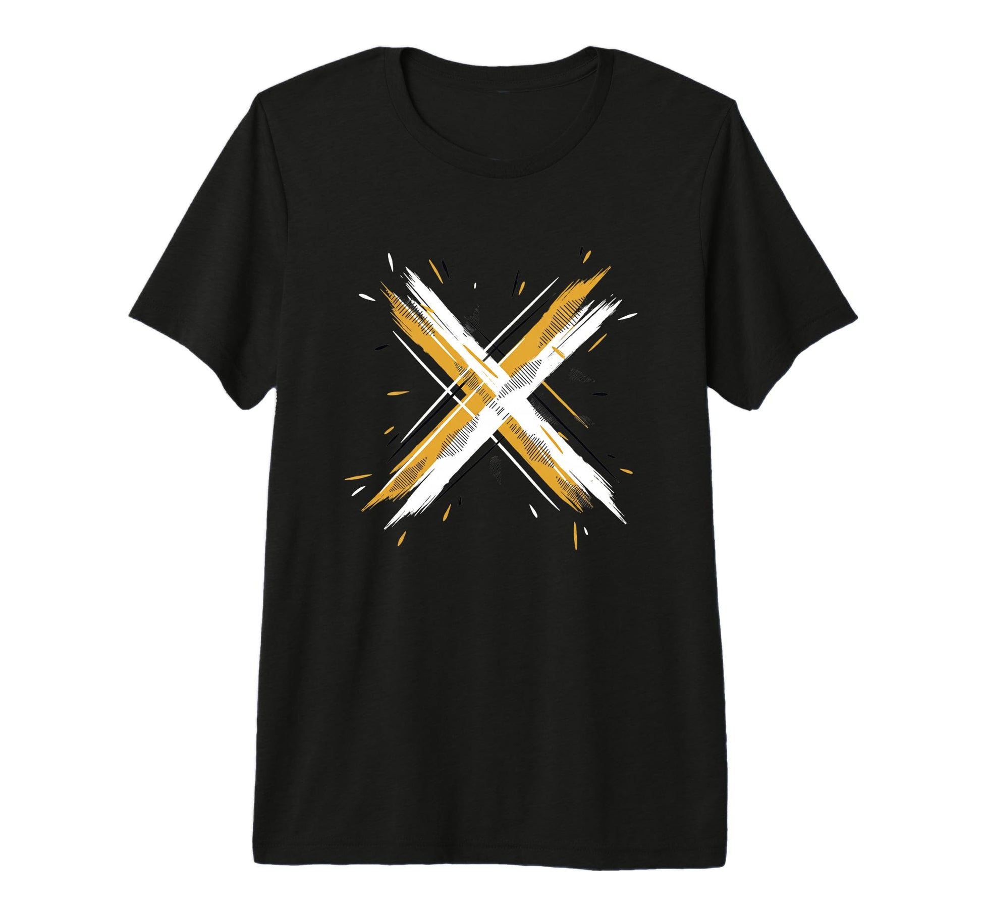 Paintbrush Cross 90S Nostalgia Funny T-Shirt - Streetwear Style Men Women - T-Shirt, Sweatshirt, Hoodie