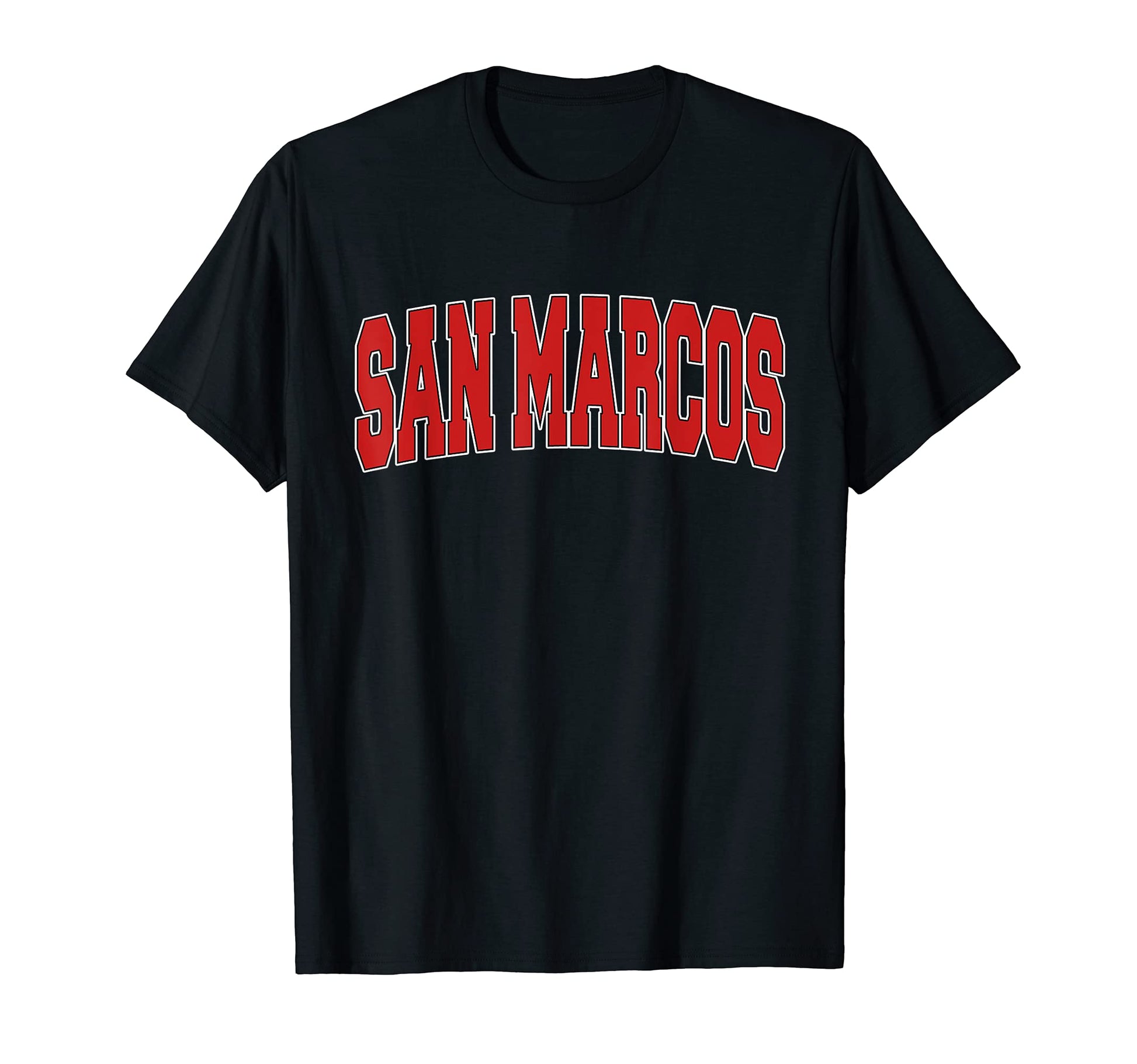 San Marcos Ca California Varsity Usa T-Shirt - Novelty Apparel for Adults - T-Shirt, Sweatshirt, Hoodie