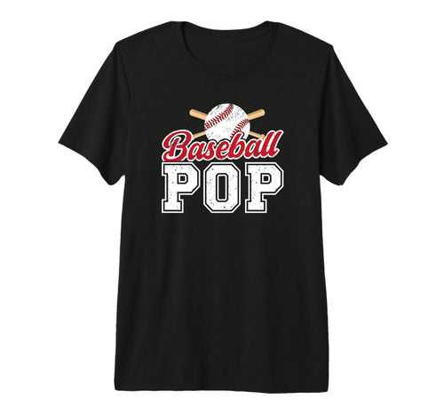 Mens Baseball Pop Grandpa Pop T-Shirt - Casual Everyday Wear Unisex - T-Shirt, Sweatshirt, Hoodie