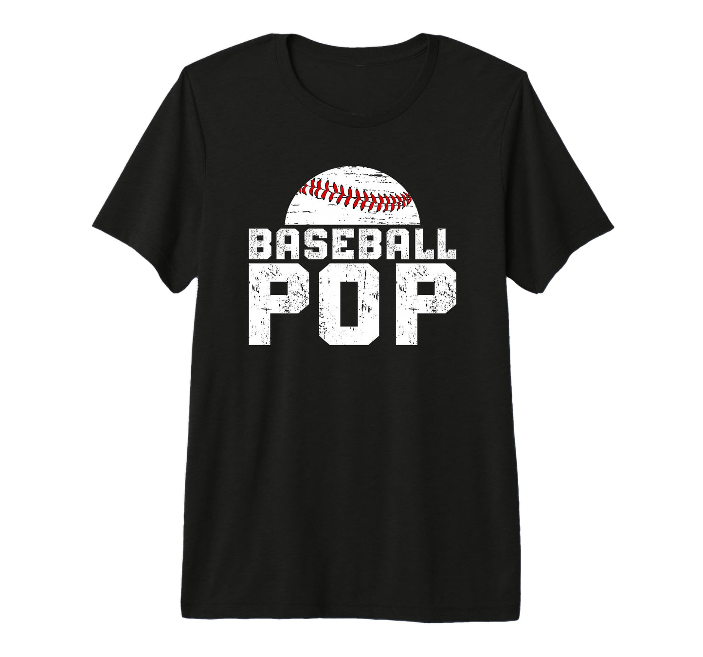 Mens Baseball Pop Grandpa Pop Baseball T-Shirt - Graphic Print Unisex - T-Shirt, Sweatshirt, Hoodie