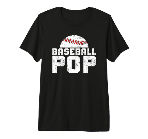 Mens Baseball Pop Grandpa Pop Baseball T-Shirt - Graphic Print Unisex - T-Shirt, Sweatshirt, Hoodie