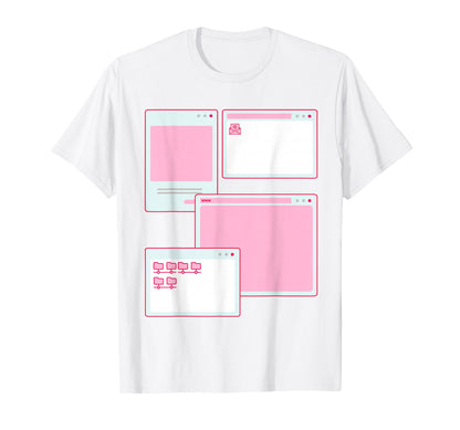 Vaporwave Aesthetic 90S Grunge T-Shirt - Casual Everyday Wear Men Women - T-Shirt, Sweatshirt, Hoodie