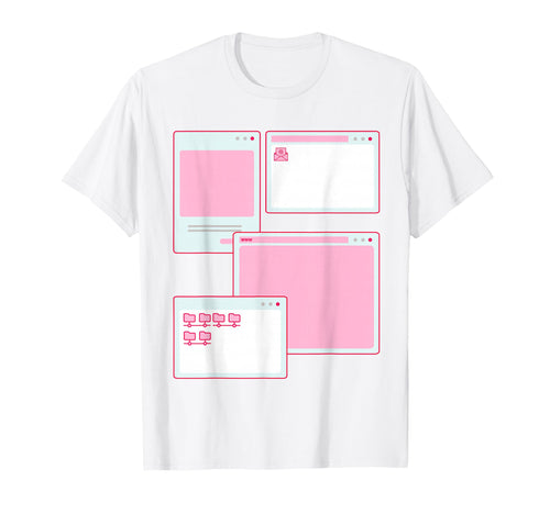 Vaporwave Aesthetic 90S Grunge T-Shirt - Casual Everyday Wear Men Women - T-Shirt, Sweatshirt, Hoodie