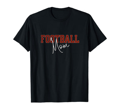 Proud Football Mom Game Day T-Shirt - Fun Novelty Design for Adults - T-Shirt, Sweatshirt, Hoodie
