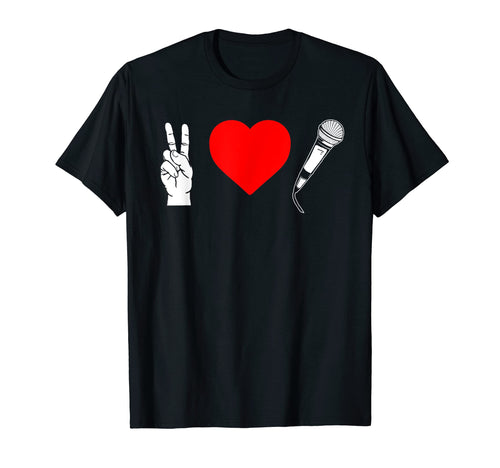 Peace Love Hip Hop Old School Rap T-Shirt - Trendy Graphic for Adults - T-Shirt, Sweatshirt, Hoodie