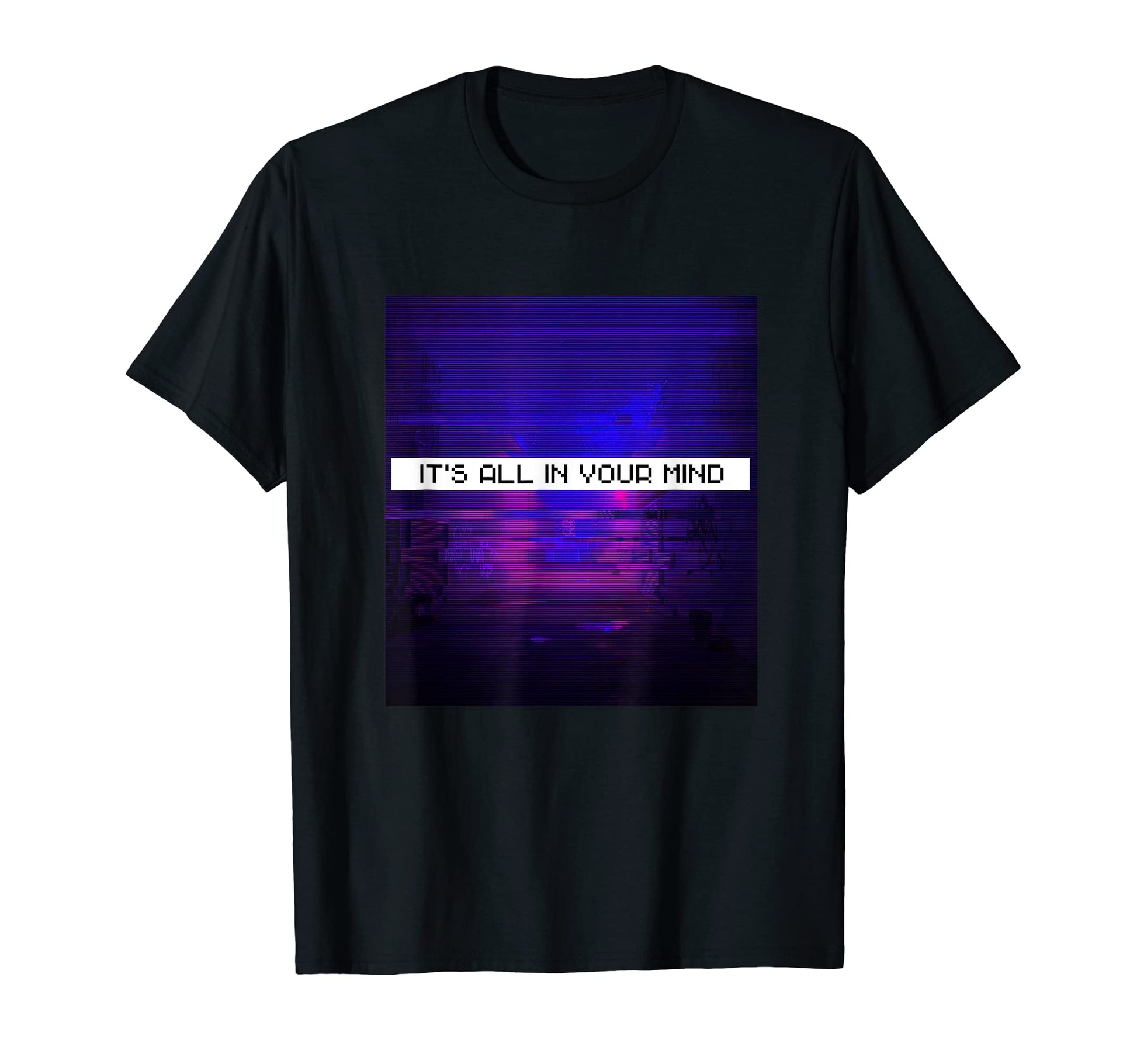 Emotional 80S 90S Glitch Vaporwave T-Shirt - Novelty Apparel for Adults - T-Shirt, Sweatshirt, Hoodie
