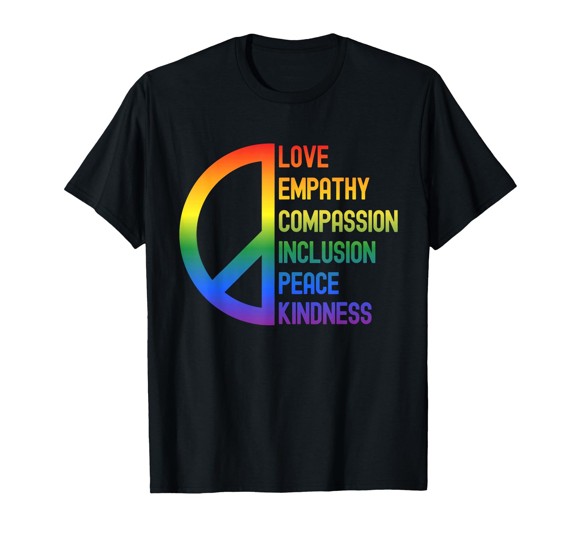 Spread Love Empathy Compassion Peace T-Shirt - Aesthetic Graphic Unisex - T-Shirt, Sweatshirt, Hoodie