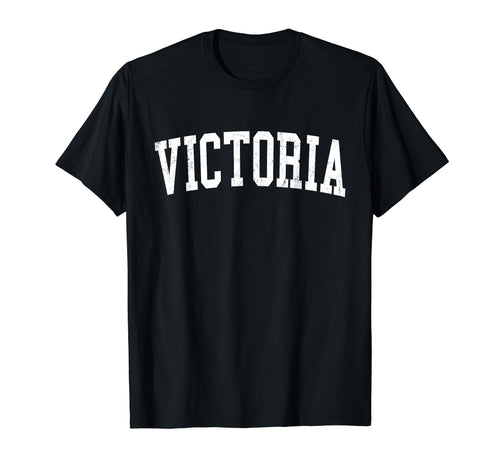 Victoria Tx Distressed White T-Shirt - Casual Everyday Wear Men Women - T-Shirt, Sweatshirt, Hoodie