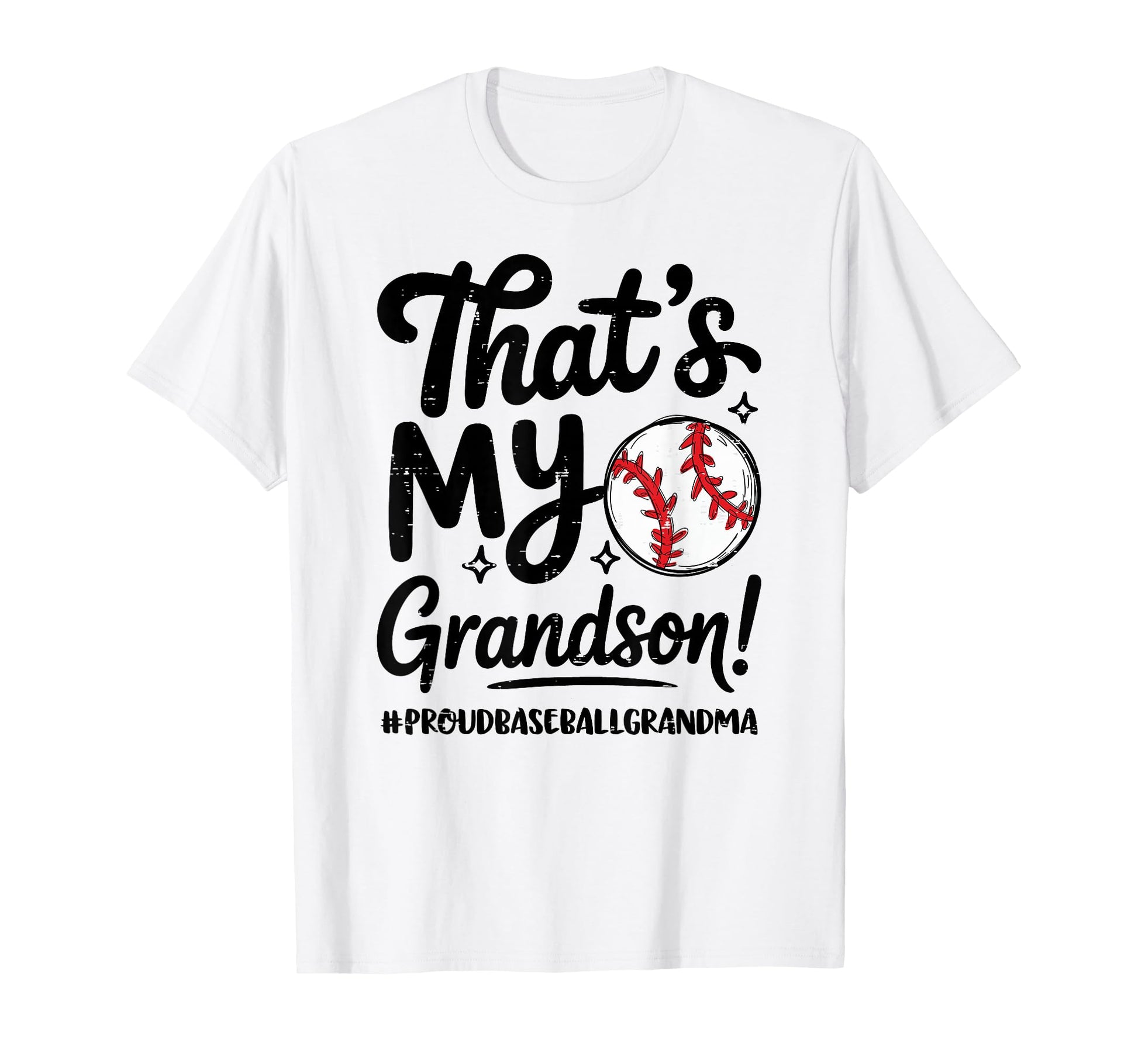 Thats My Grandson Proud Baseball T-Shirt - Custom Art Print for Adults - T-Shirt, Sweatshirt, Hoodie