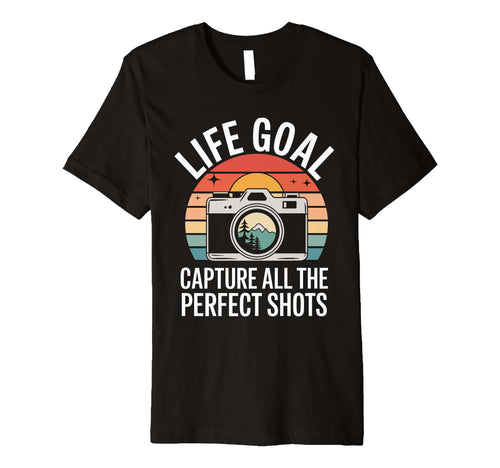 Photographer Camera Funny Photography T-Shirt - Novelty Apparel for Adults - T-Shirt, Sweatshirt, Hoodie