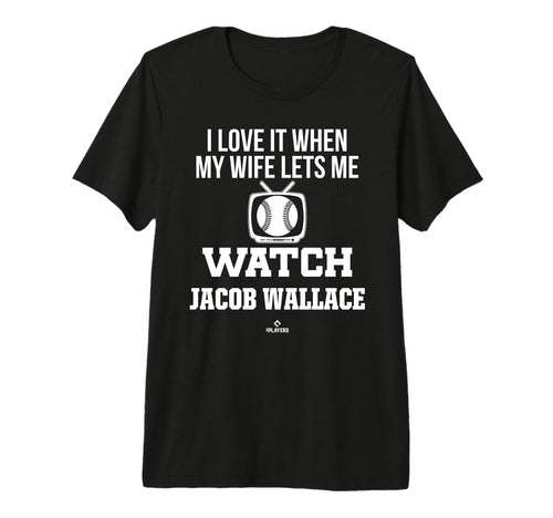 My Wife Lets Me Watch Jacob Wallace T-Shirt - Unique Graphic Men Women - T-Shirt, Sweatshirt, Hoodie