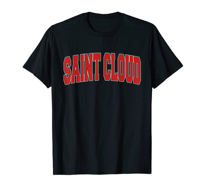 Saint Cloud Mn Minnesota Varsity Usa T-Shirt - Fun Novelty Design Unisex - T-Shirt, Sweatshirt, Hoodie