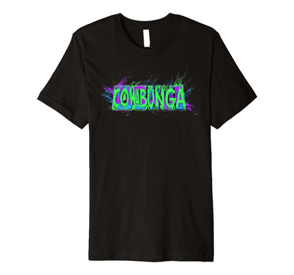 Cowabunga 80S 90S Nostalgia Slang T-Shirt - Unique Graphic Men Women - T-Shirt, Sweatshirt, Hoodie
