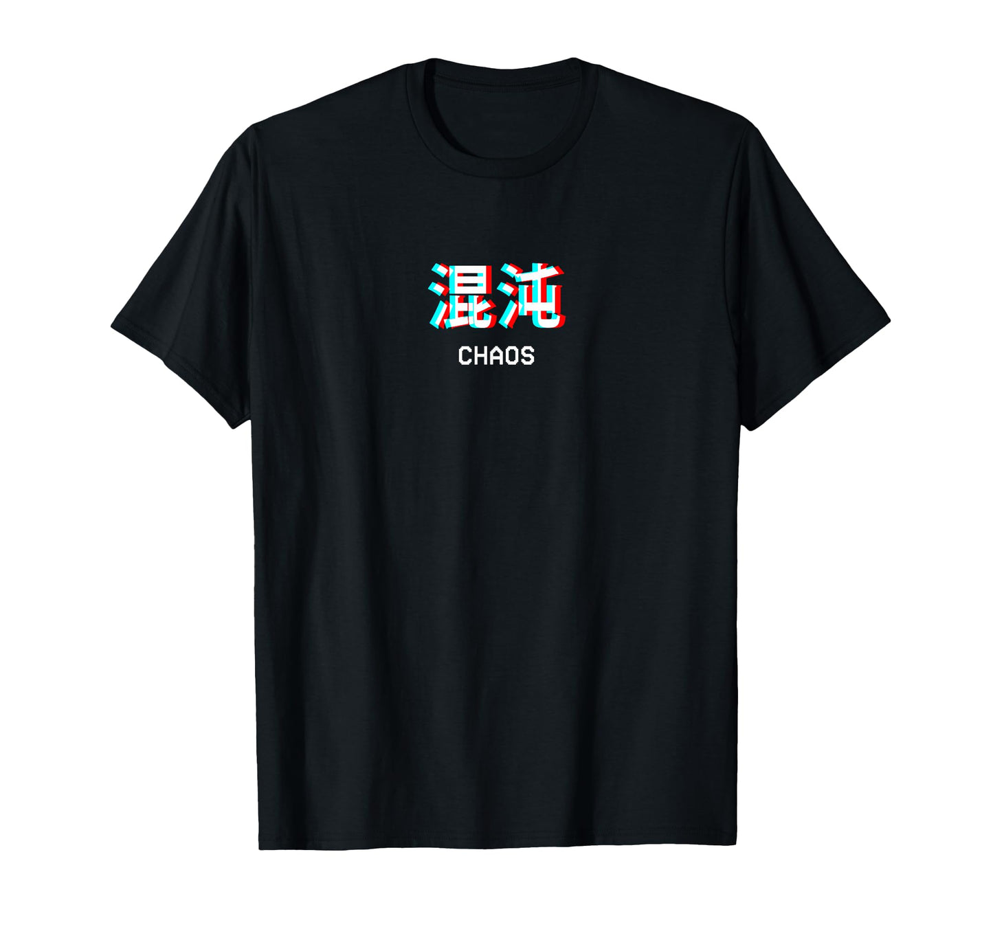 Chaos Japanese Vaporwave Aesthetic Egirl T-Shirt - Unique Graphic Unisex - T-Shirt, Sweatshirt, Hoodie