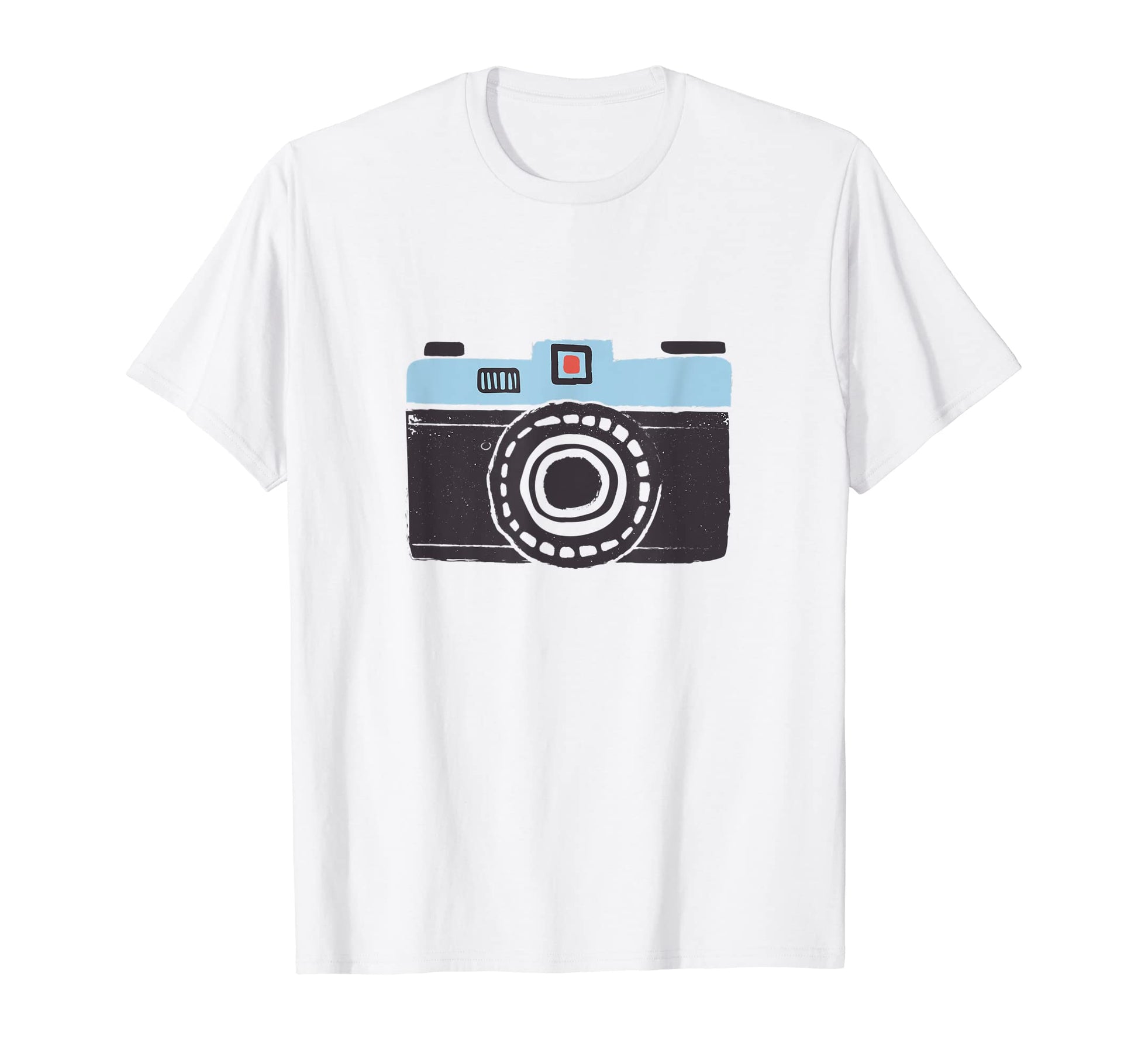 Painted Camera Photography Art T-Shirt - Aesthetic Graphic Men Women - T-Shirt, Sweatshirt, Hoodie