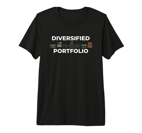 Diversified Portfolio Camera T-Shirt - Trendy Graphic Men Women - T-Shirt, Sweatshirt, Hoodie
