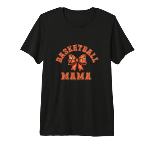Coquette Basketball Mom Bow Game T-Shirt - Casual Everyday Wear for Adults - T-Shirt, Sweatshirt, Hoodie