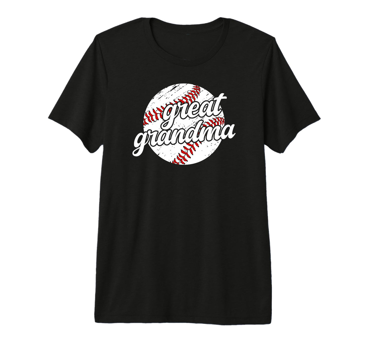 Proud Baseball Great Grandma Baseball T-Shirt - Graphic Print for Adults - T-Shirt, Sweatshirt, Hoodie