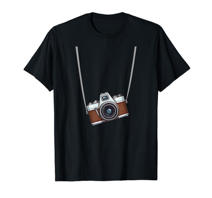 Tourist Camera Photography T-Shirt - Casual Everyday Wear Unisex - T-Shirt, Sweatshirt, Hoodie