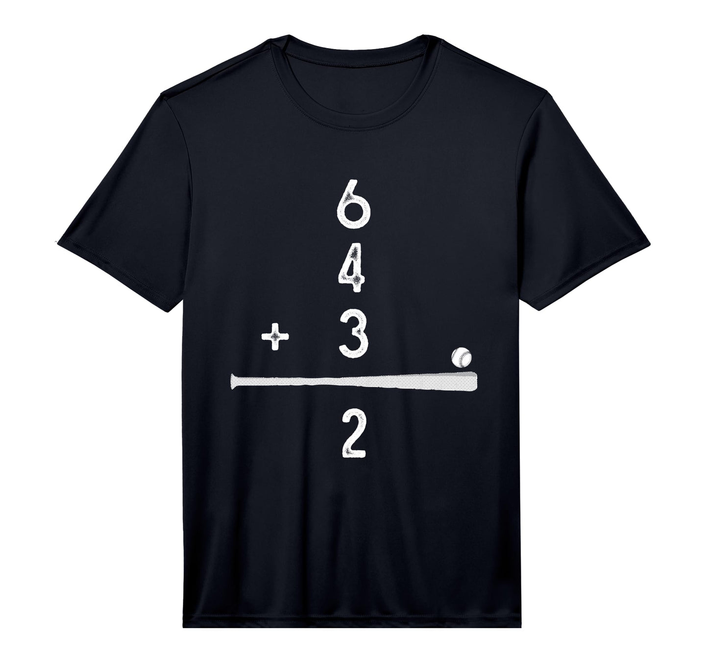 Baseball Player 6 4 3 2 Double Play T-Shirt - Graphic Print Men Women - T-Shirt, Sweatshirt, Hoodie