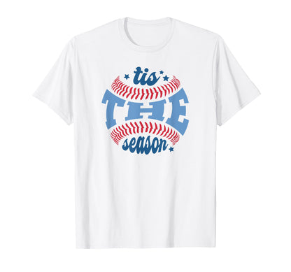 Spring 2024 Season Baseball Mom It Is T-Shirt - Novelty Apparel for Adults - T-Shirt, Sweatshirt, Hoodie