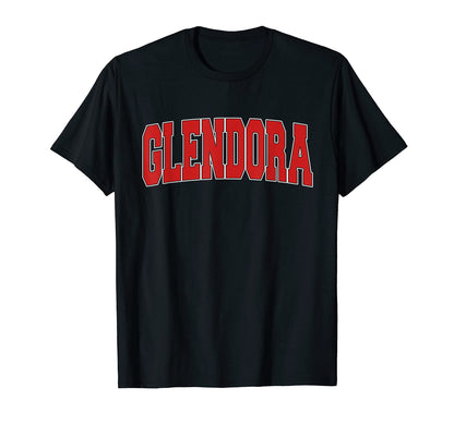 Glendora Ca California Varsity Usa Sports T-Shirt - Trendy Graphic Unisex - T-Shirt, Sweatshirt, Hoodie