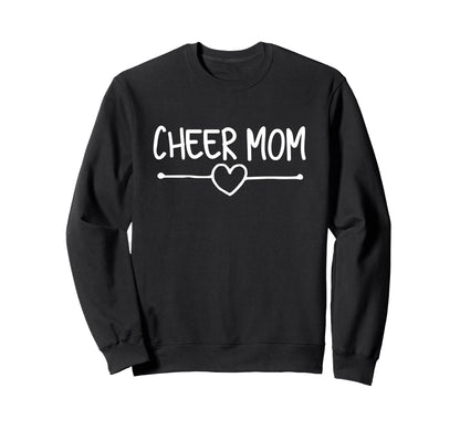 Cheerleader Mom Gifts Womens Cheer Sweatshirt - Custom Art Print Unisex - T-Shirt, Sweatshirt, Hoodie