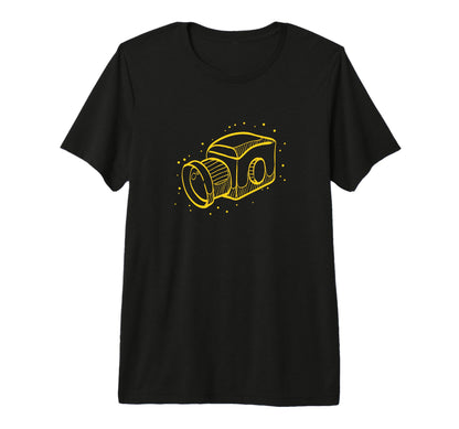 Photography Lovers Camera T-Shirt - Minimalist Print Men Women - T-Shirt, Sweatshirt, Hoodie