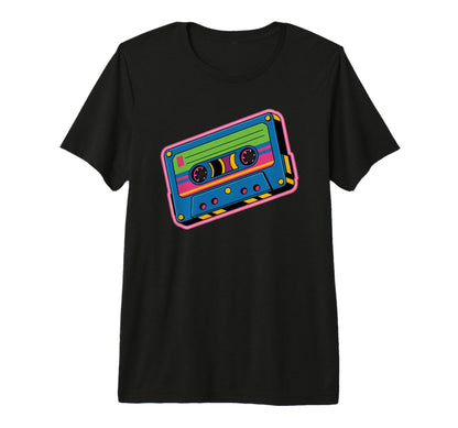 Cassette Tape Old School Hip Hop T-Shirt - Aesthetic Graphic for Adults - T-Shirt, Sweatshirt, Hoodie