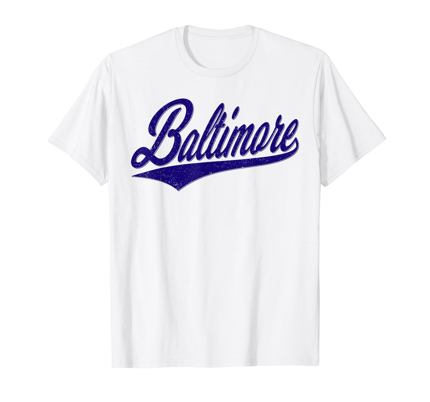 Baltimore Maryland Varsity Script Sports T-Shirt - Streetwear Style Unisex - T-Shirt, Sweatshirt, Hoodie