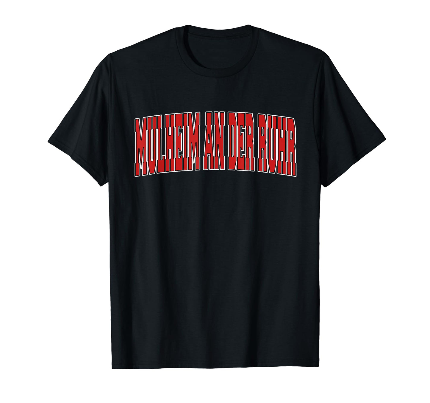 Mulheim Der Ruhr Germany Varsity T-Shirt - Minimalist Print for Adults - T-Shirt, Sweatshirt, Hoodie