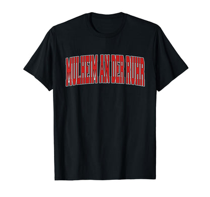 Mulheim Der Ruhr Germany Varsity T-Shirt - Minimalist Print for Adults - T-Shirt, Sweatshirt, Hoodie