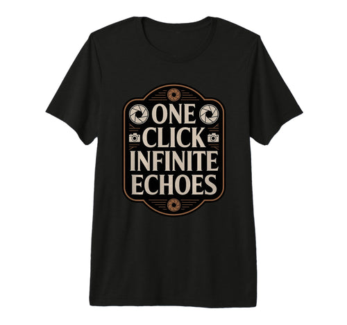 Time Travel Is Shutter Away T-Shirt - Casual Everyday Wear for Adults - T-Shirt, Sweatshirt, Hoodie