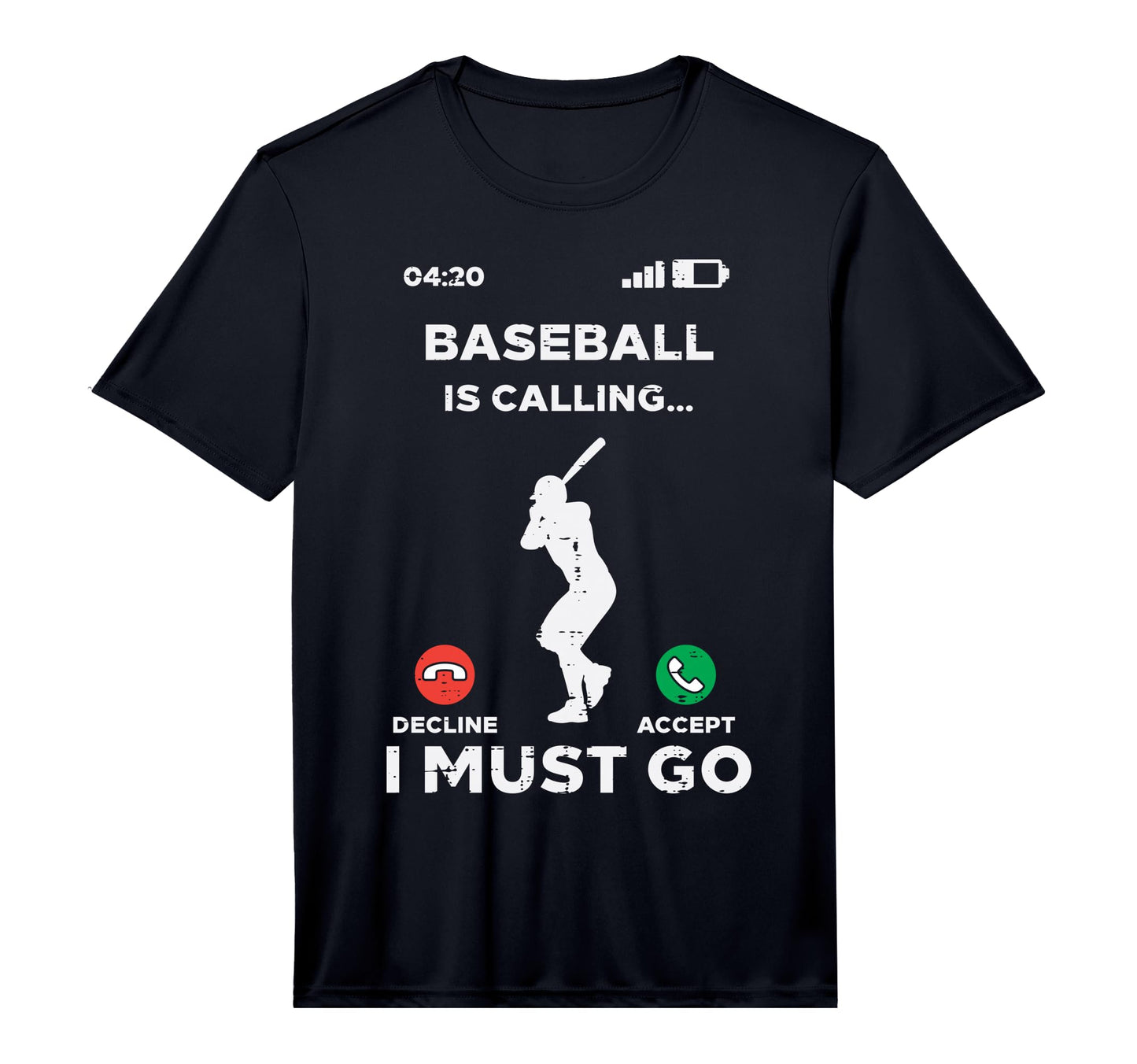 Baseball Calling I Must Go Funny Coach T-Shirt - Custom Art Print Unisex - T-Shirt, Sweatshirt, Hoodie