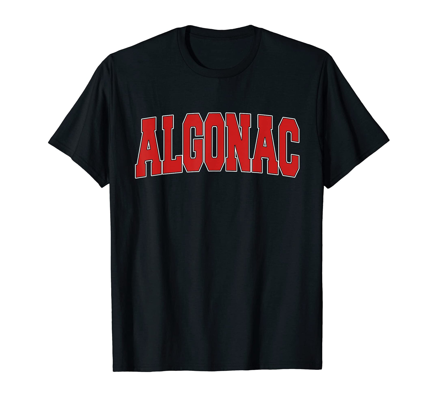 Algonac Mi Michigan Varsity Usa T-Shirt - Custom Art Print for Adults - T-Shirt, Sweatshirt, Hoodie