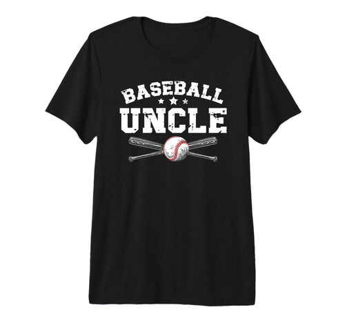 Mens Best Baseball Uncle Baseball T-Shirt - Trendy Graphic for Adults - T-Shirt, Sweatshirt, Hoodie