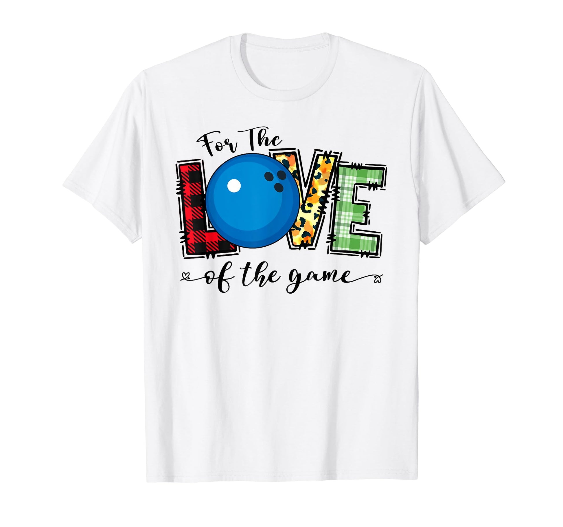Love Game Day Bowling Mom Cheering Lovers T-Shirt - Custom Art Print Unisex - T-Shirt, Sweatshirt, Hoodie