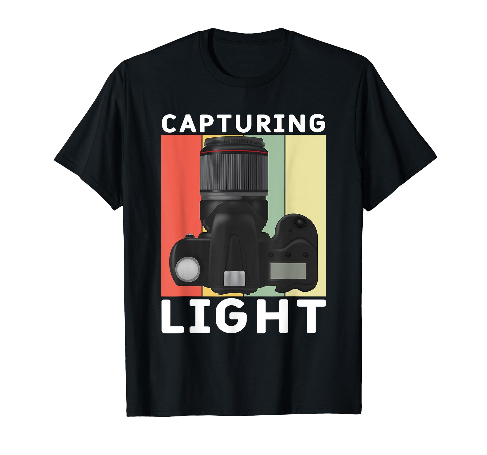 Capturing Light Colorful Photography T-Shirt - Trendy Graphic Unisex - T-Shirt, Sweatshirt, Hoodie