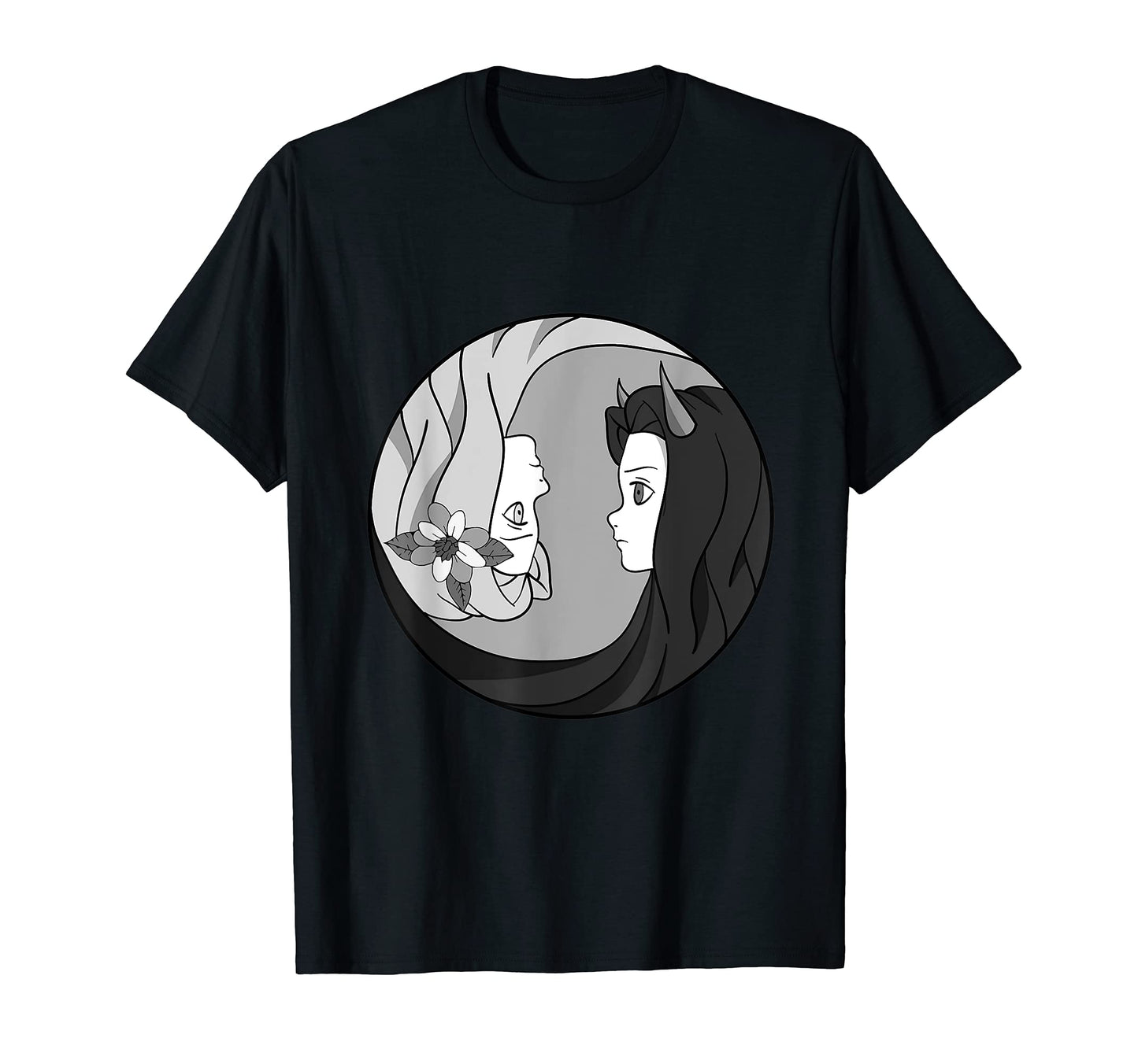 Anime Goth Aesthetic Gothic Indie T-Shirt - Fun Novelty Design for Adults - T-Shirt, Sweatshirt, Hoodie