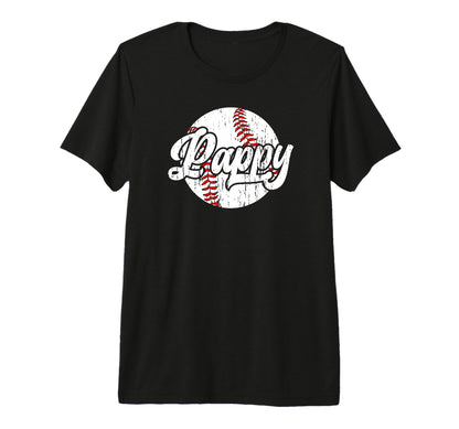 Mens Pappy Proud Baseball Pappy Baseball T-Shirt - Graphic Print Men Women - T-Shirt, Sweatshirt, Hoodie