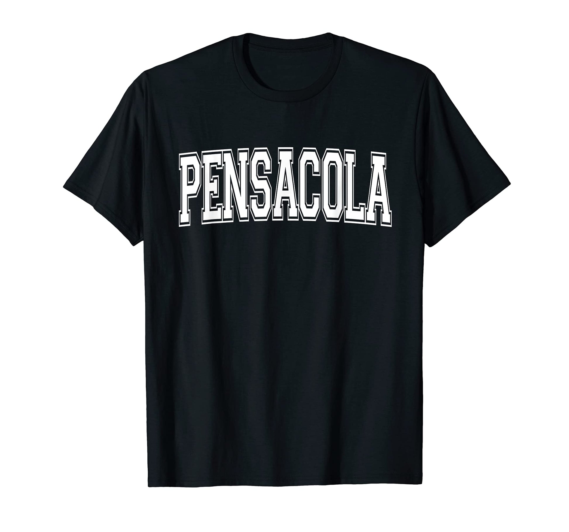 Pensacola Fl Florida Usa Sports Varsity T-Shirt - Trendy Graphic for Adults - T-Shirt, Sweatshirt, Hoodie